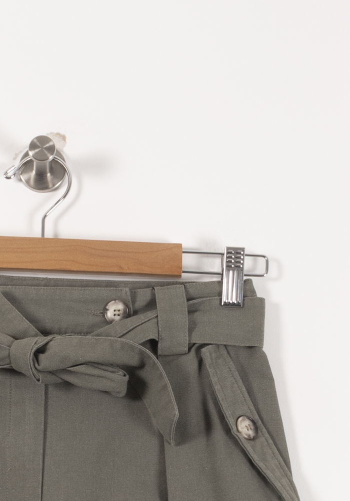 Short Taille Haute Vert - Taille S/36 de la marque Maison Stella & Suzie | GLLIM0108 - Vendu par Paradigme - Image 3