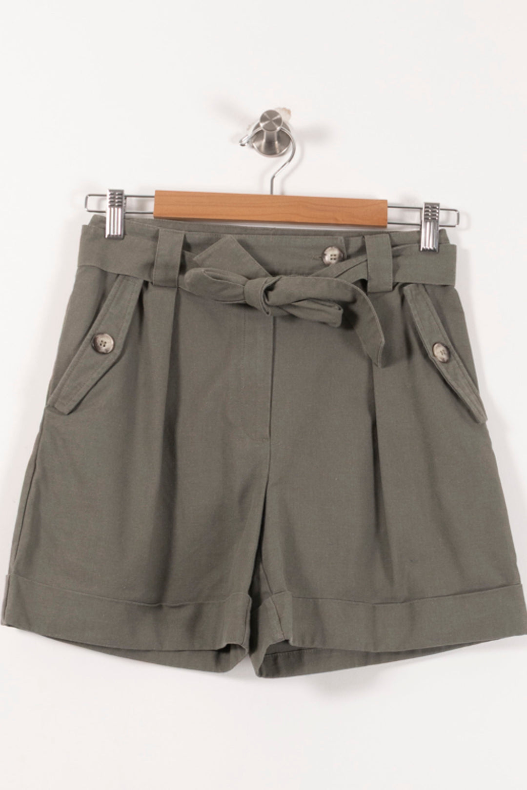Short Taille Haute Vert - Taille S/36 de la marque Maison Stella & Suzie | GLLIM0108 - Vendu par Paradigme - Image 2