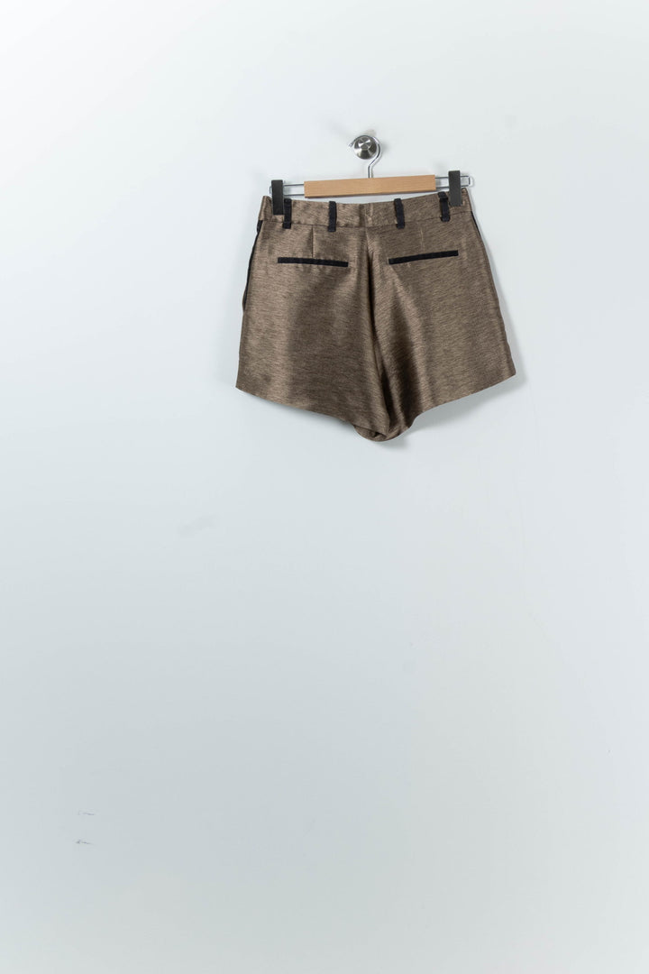 Short Doré - Taille M/38 de la marque The Kooples | GLLIM0109 - Vendu par Paradigme - Image 4