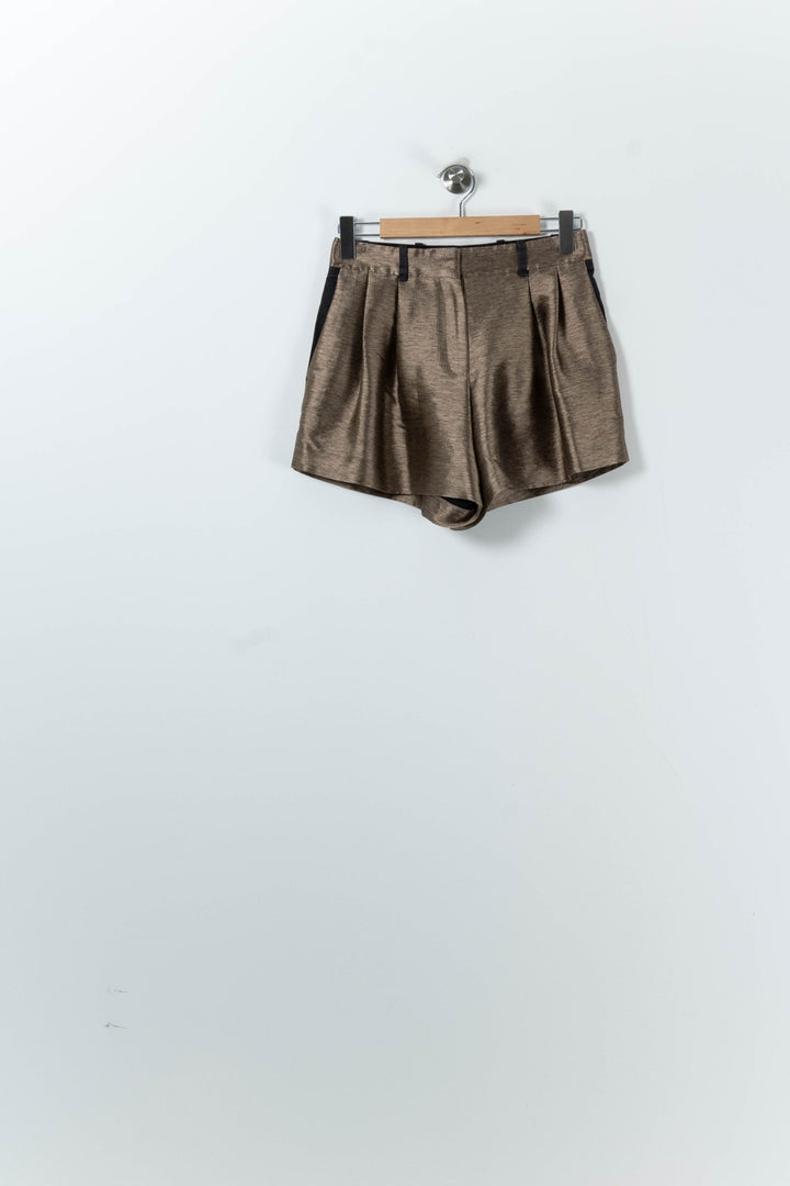 Short Doré - Taille M/38 de la marque The Kooples | GLLIM0109 - Vendu par Paradigme - Image 2