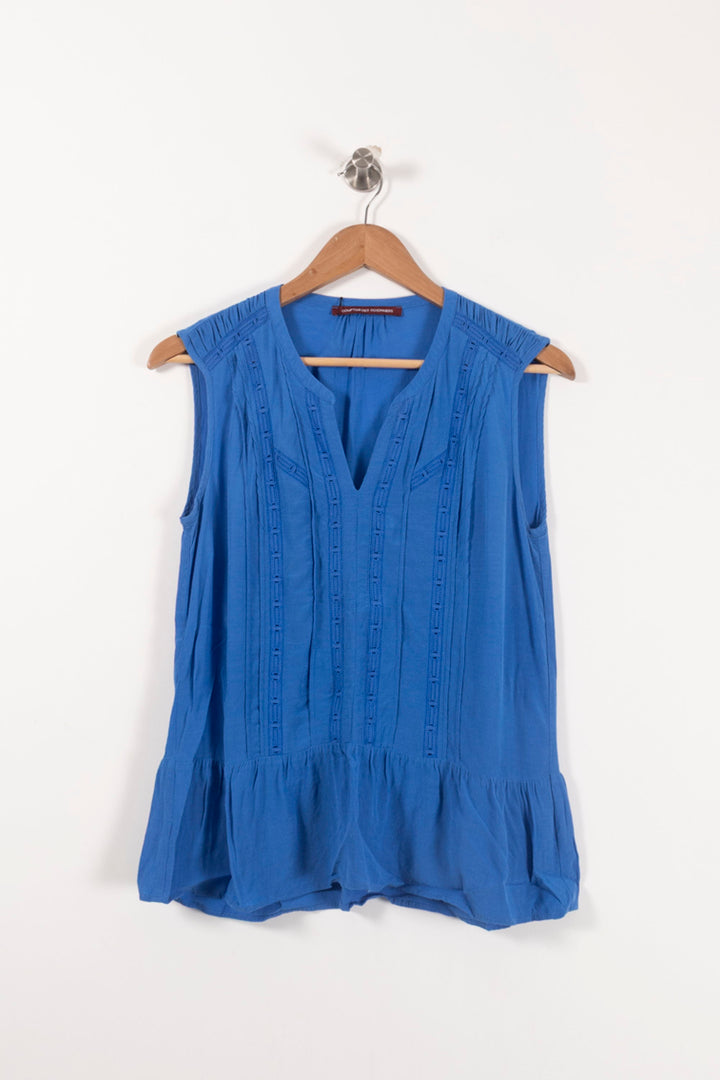 Blouse Bleue - Taille L/40 de la marque Comptoir des Cotonniers | GLLIM0111 - Vendu par Paradigme - Image 2