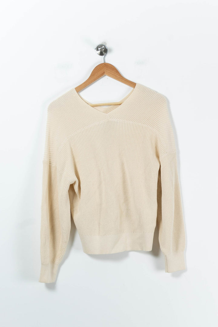 Pull Beige - Taille S/36 de la marque Comptoir des Cotonniers | GLLIM0116 - Vendu par Paradigme - Image 4
