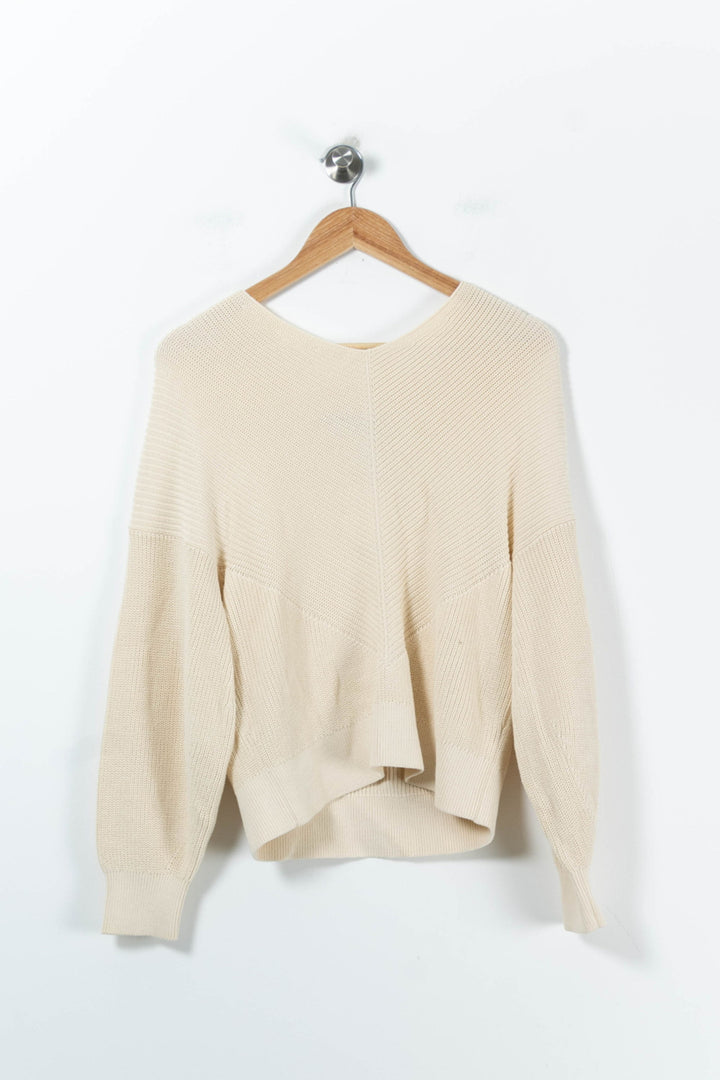 Pull Beige - Taille S/36 de la marque Comptoir des Cotonniers | GLLIM0116 - Vendu par Paradigme - Image 2