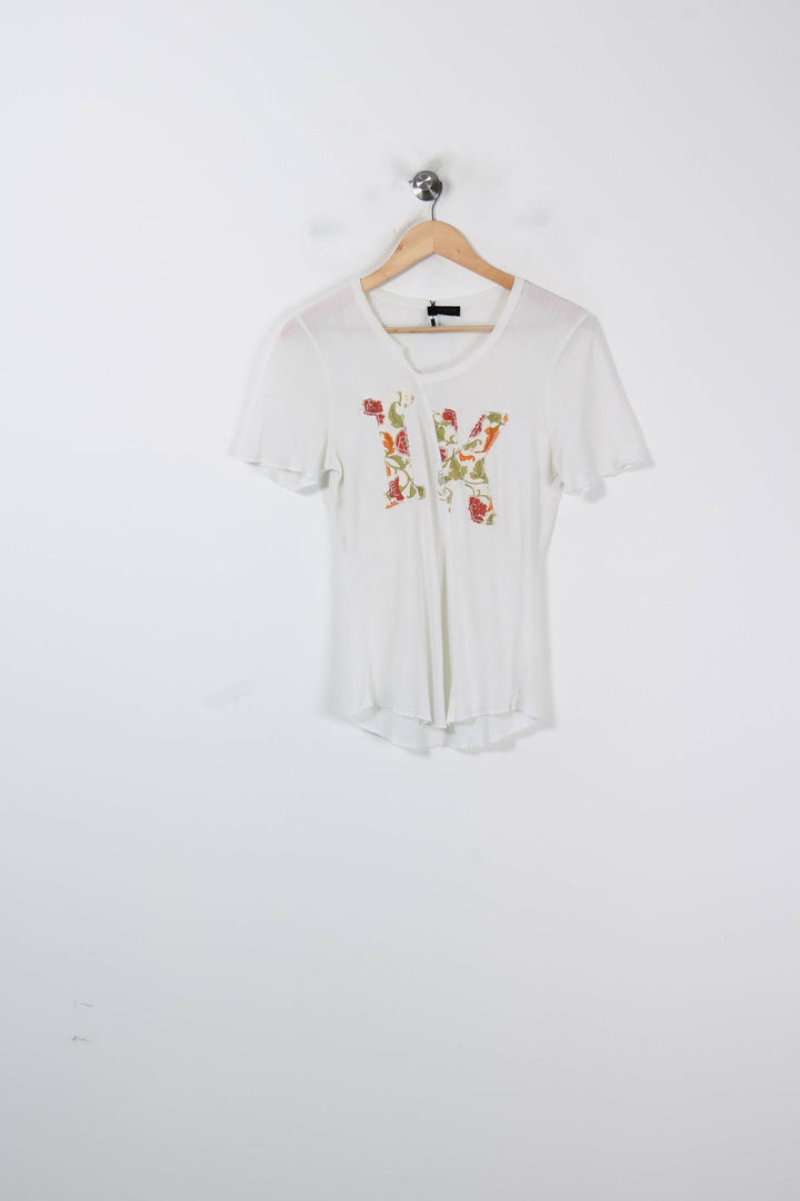 Tee-shirt Blanc - Taille L/40 de la marque IKKS | GLLIM0117 - Vendu par Paradigme - Image 2