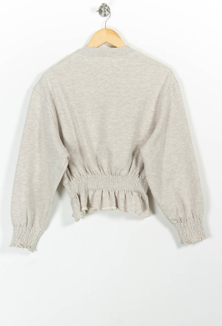 Sweat Court Beige - Taille S/36 de la marque Claudie Pierlot | GLLIM0122 - Vendu par Paradigme - Image 4