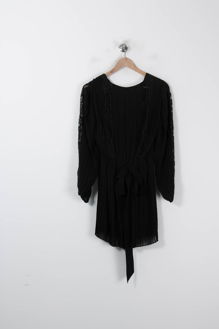 Robe Courte Noire - Taille S/36 de la marque The Kooples | GLLIM0123 - Vendu par Paradigme - Image 4