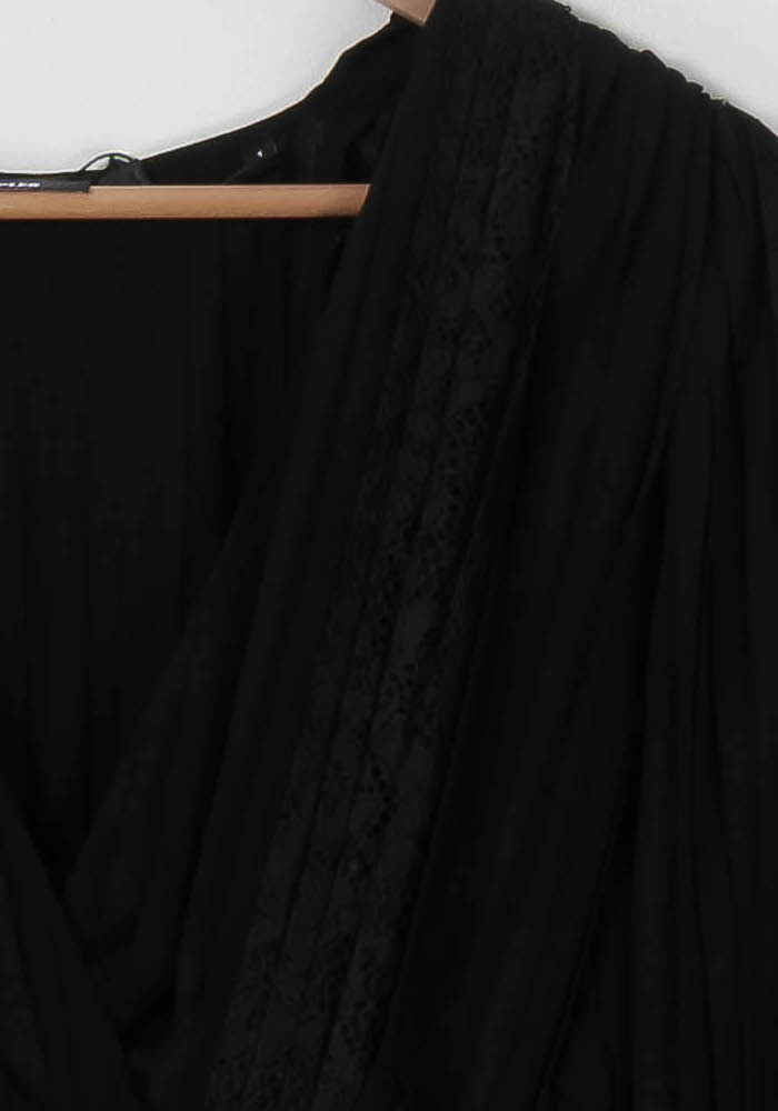 Robe Courte Noire - Taille S/36 de la marque The Kooples | GLLIM0123 - Vendu par Paradigme - Image 3