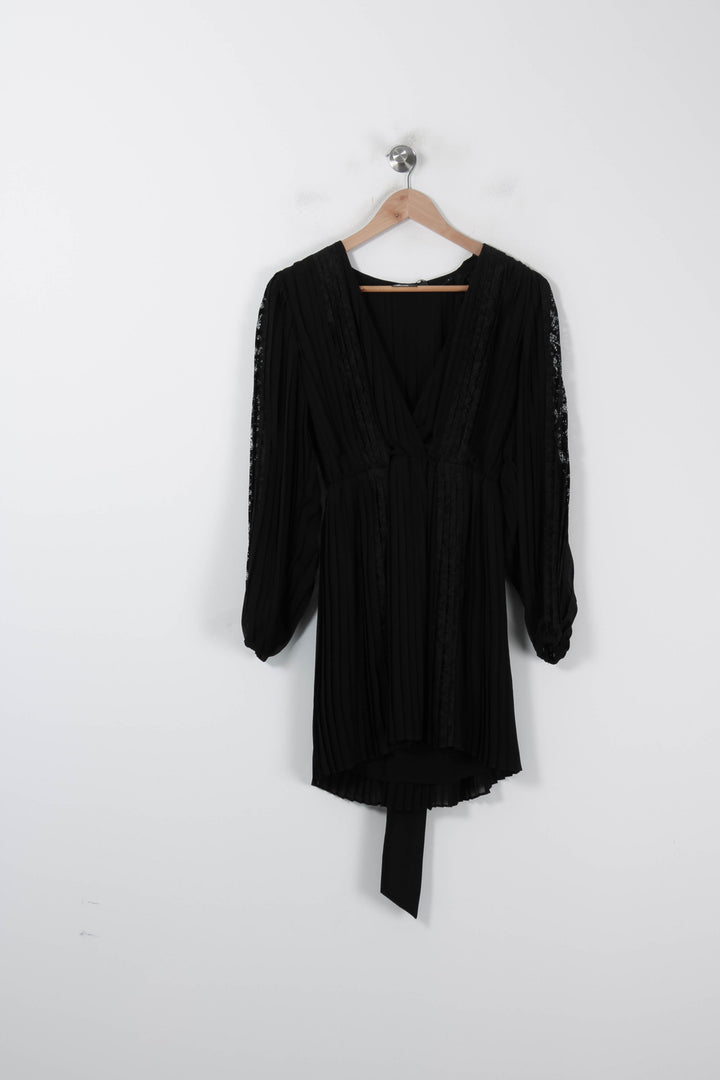Robe Courte Noire - Taille S/36 de la marque The Kooples | GLLIM0123 - Vendu par Paradigme - Image 2