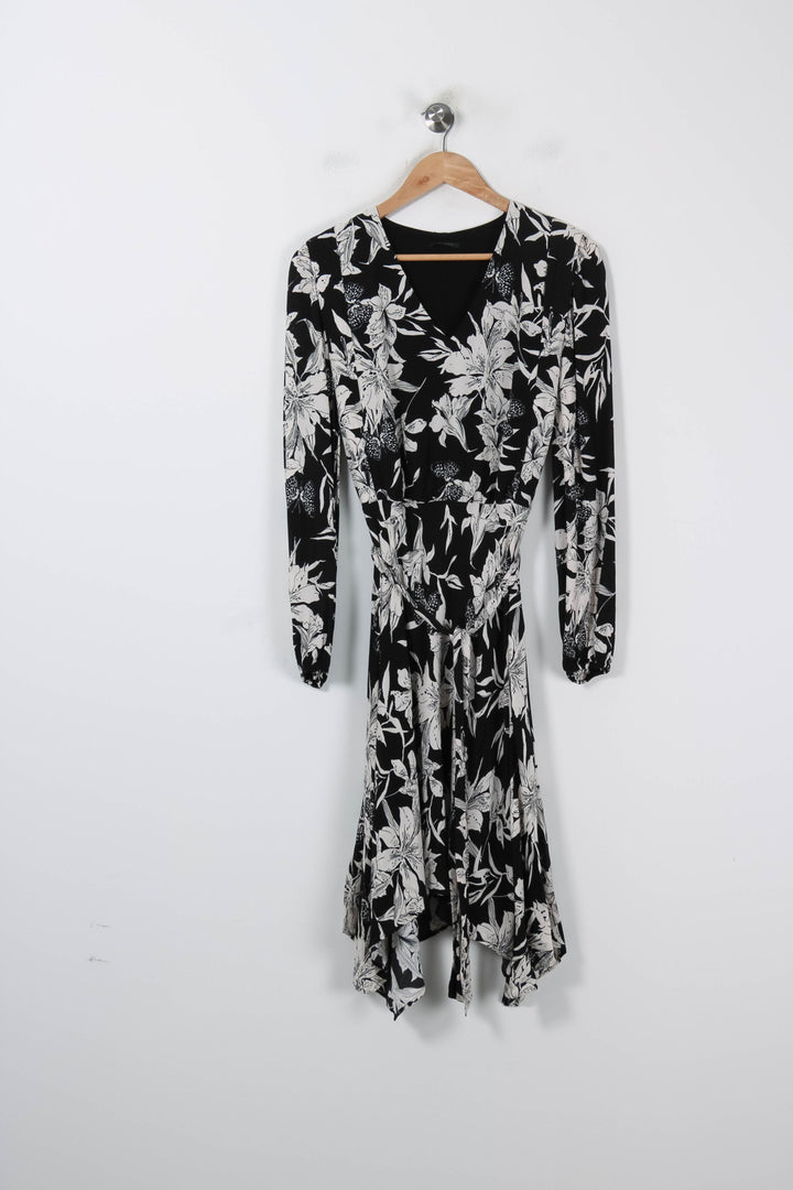 Robe Longue Noire et Blanche - Taille S/36 de la marque IKKS | GLLIM0126 - Vendu par Paradigme - Image 2