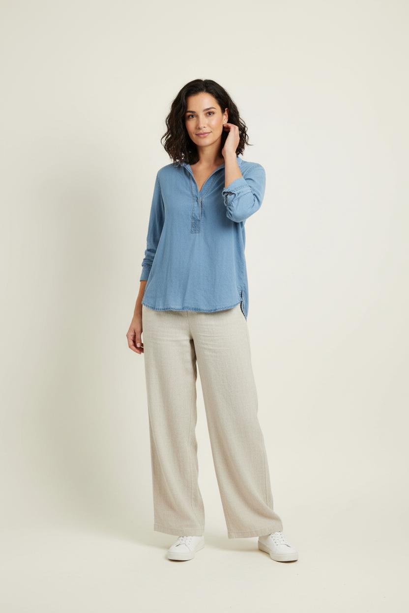 Chemise Bleu - Taille XS/34 de la marque Sud express | GLLIM0134 - Vendu par Paradigme - Image 1
