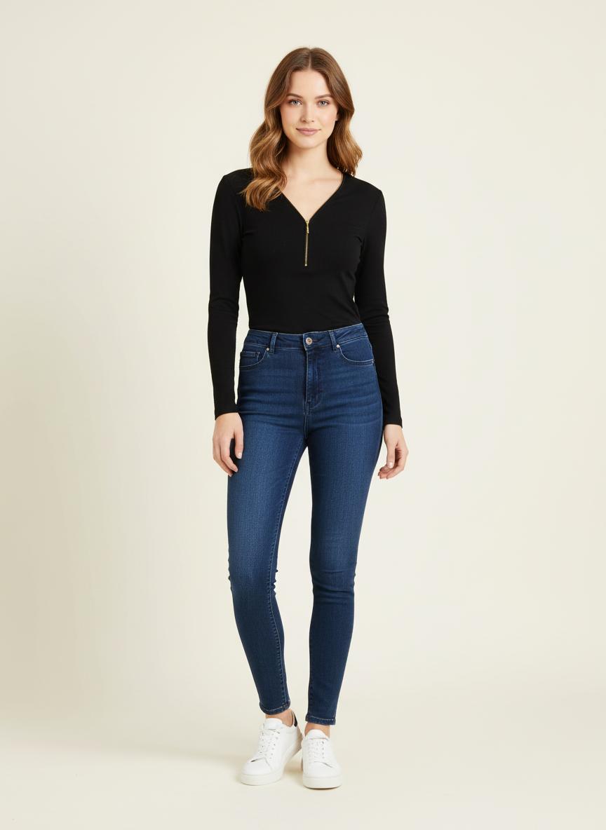 T-shirt noir - Taille L/40 de la marque Caroll | GLLM0018 - Vendu par Paradigme - Image 1