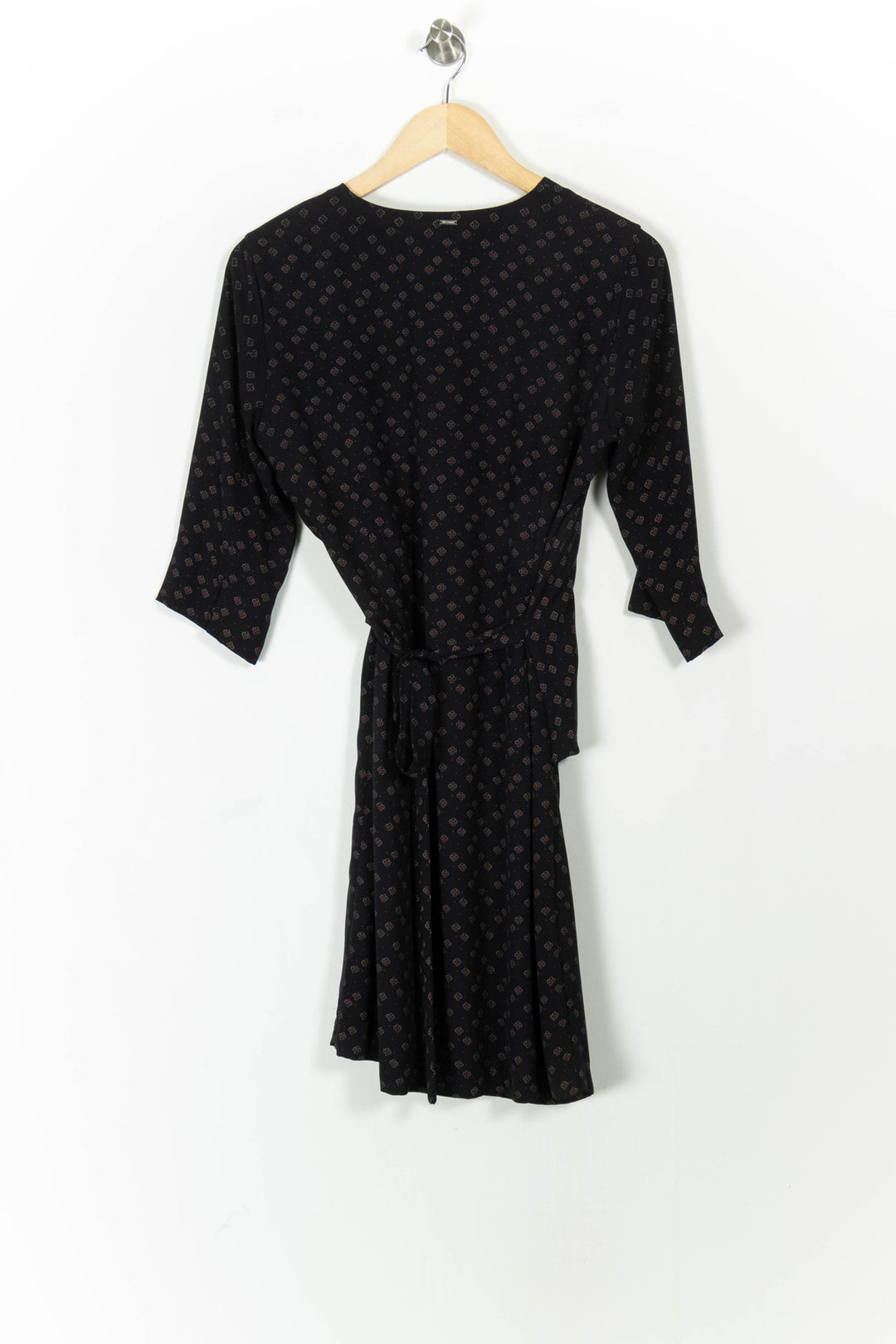 Robe noire à motif - Taille L/40 de la marque IKKS | GLLM0037 - Vendu par Paradigme - Image 4