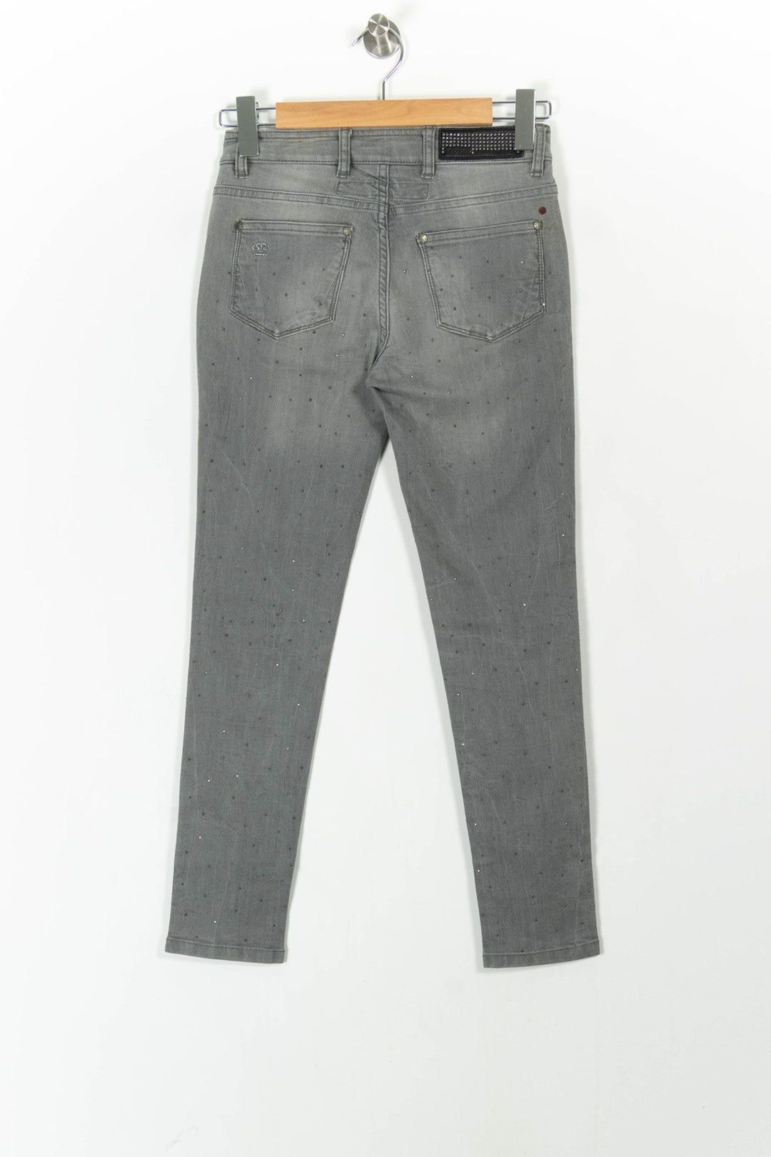 Jean Gris - Taille XS/34 de la marque IKKS | GLLM0067 - Vendu par Paradigme - Image 4