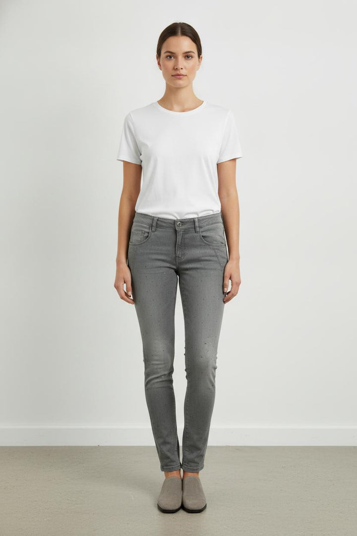 Jean Gris - Taille XS/34 de la marque IKKS | GLLM0067 - Vendu par Paradigme - Image 1