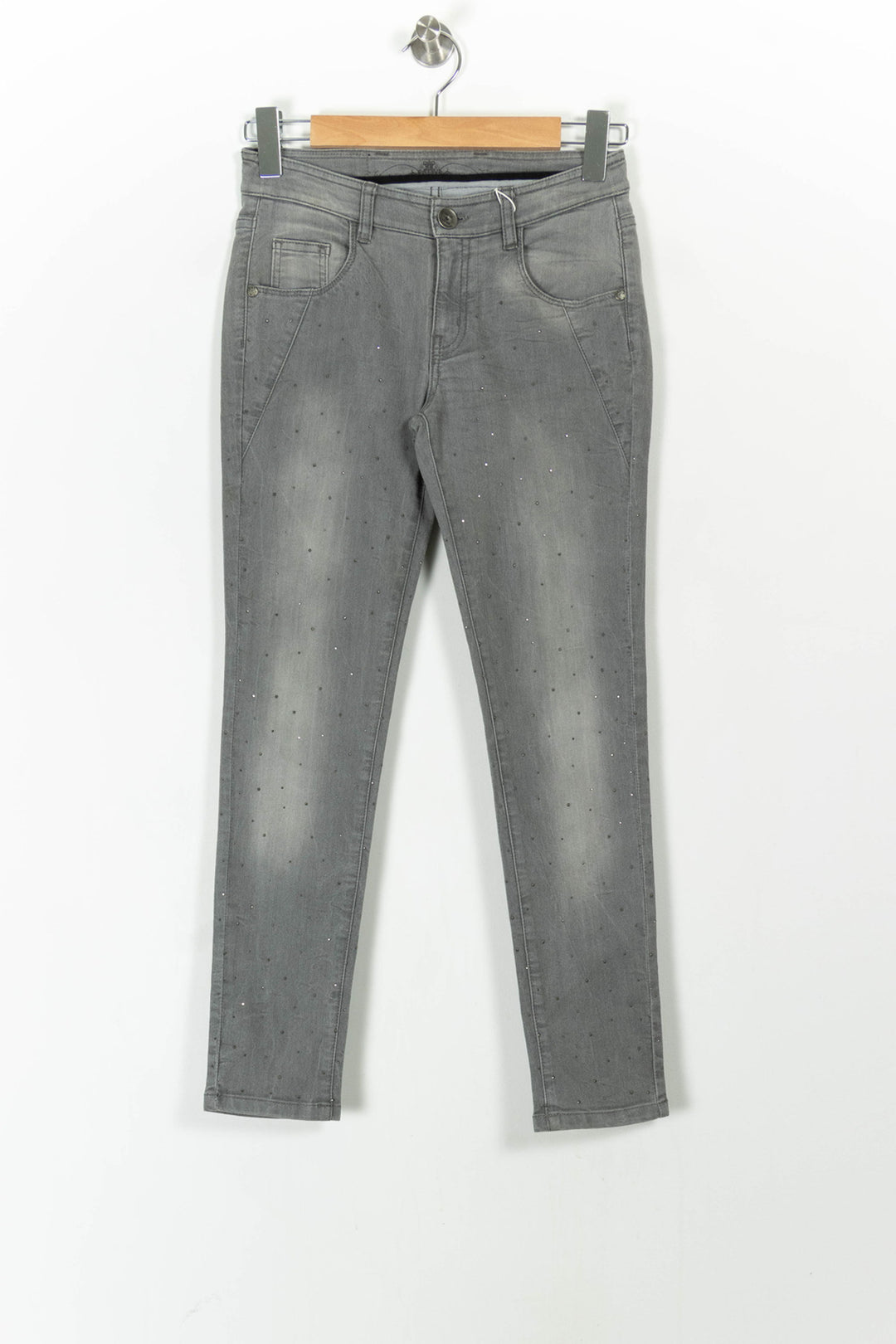 Jean Gris - Taille XS/34 de la marque IKKS | GLLM0067 - Vendu par Paradigme - Image 2