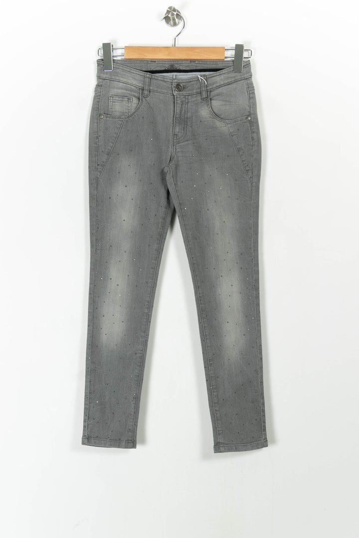 Jean Gris - Taille XS/34 de la marque IKKS | GLLM0067 - Vendu par Paradigme - Image 2
