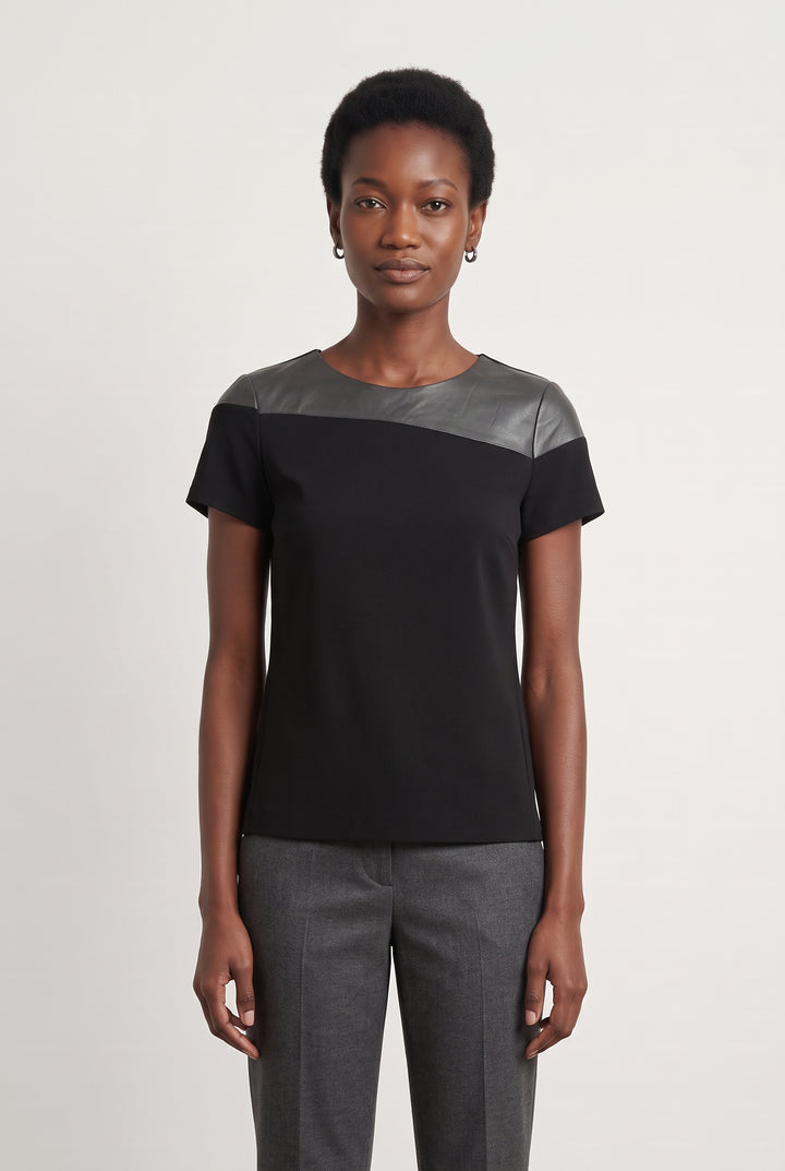 Blouse Noire - Taille S/36 de la marque Maje | GLLM0069 - Vendu par Paradigme - Image 1