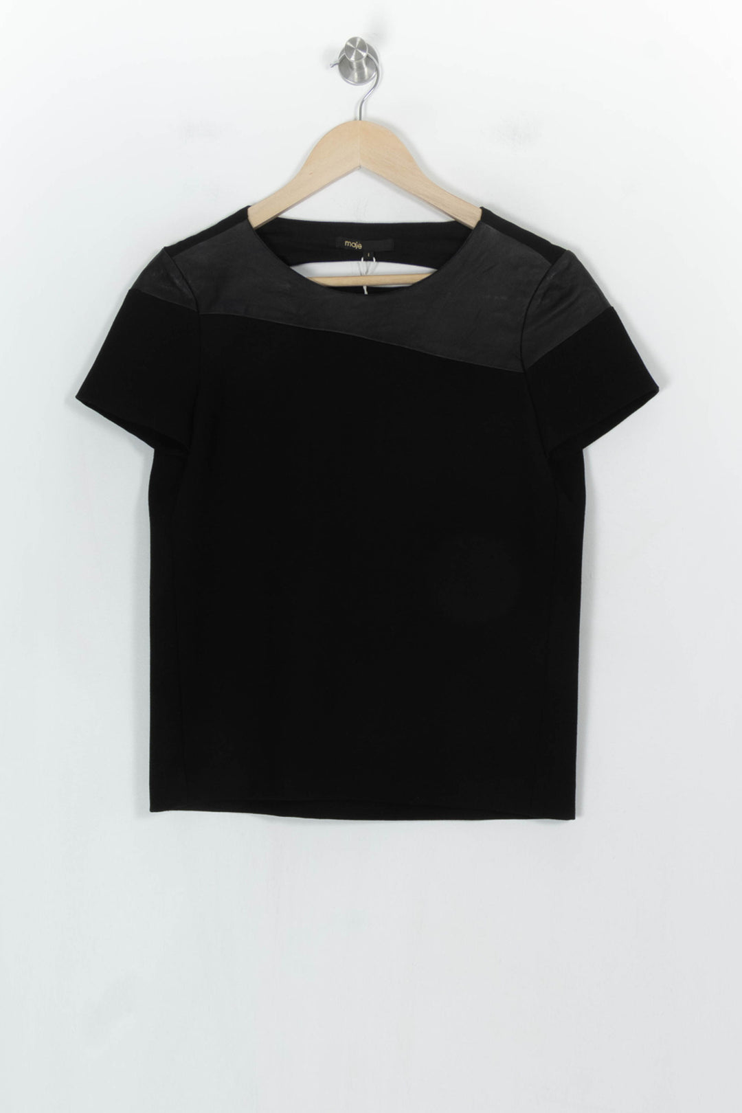 Blouse Noire - Taille S/36 de la marque Maje | GLLM0069 - Vendu par Paradigme - Image 2