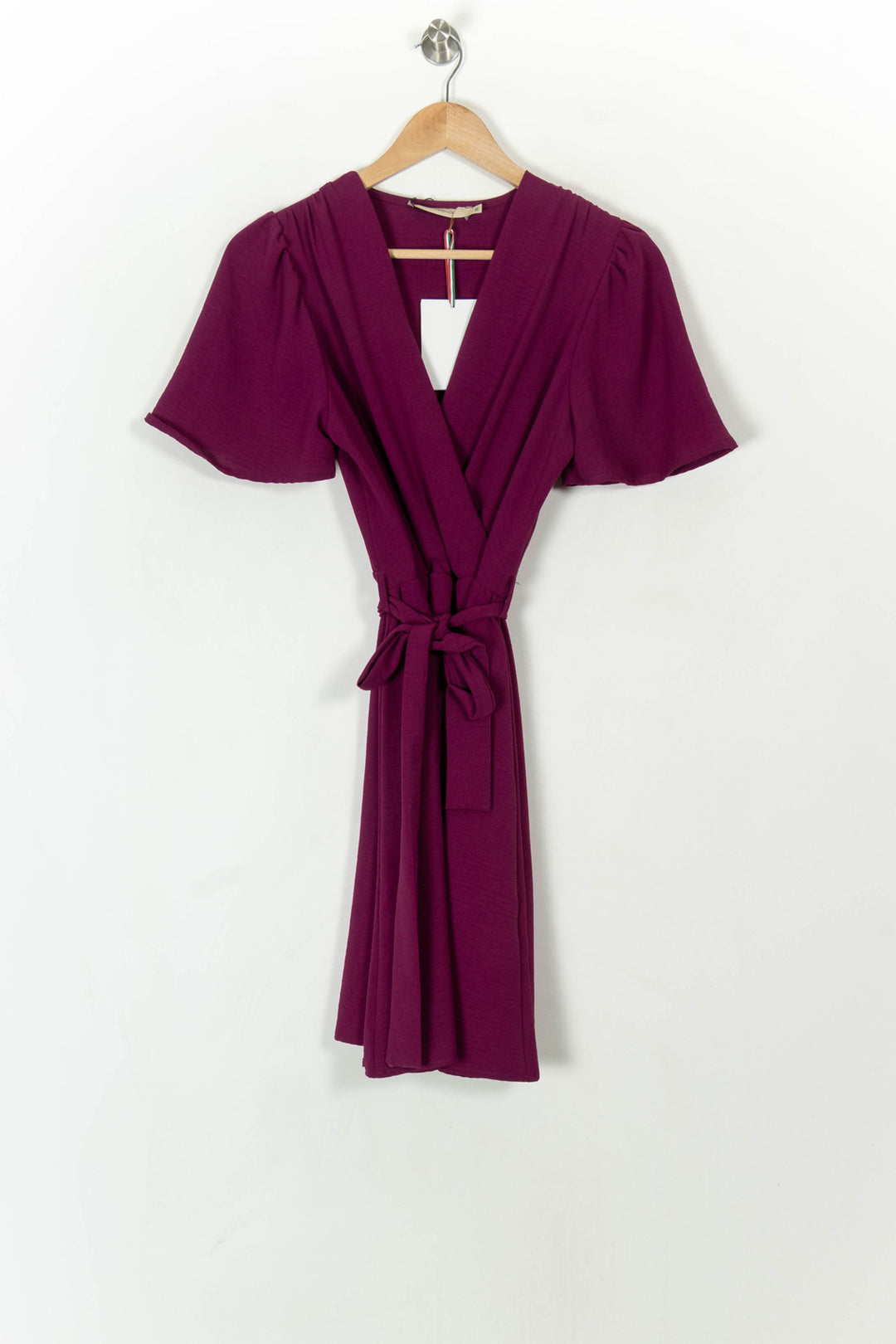 Robe Portefeuille Rose - Taille S/36 de la marque La Fée Maraboutée | GLLM0090 - Vendu par Paradigme - Image 2