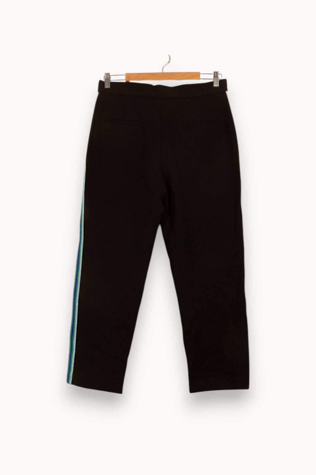 Pantalon Noir et Bleu - Taille XL/42 de la marque Sandro | GLLim0002 - Vendu par Paradigme - Image 4