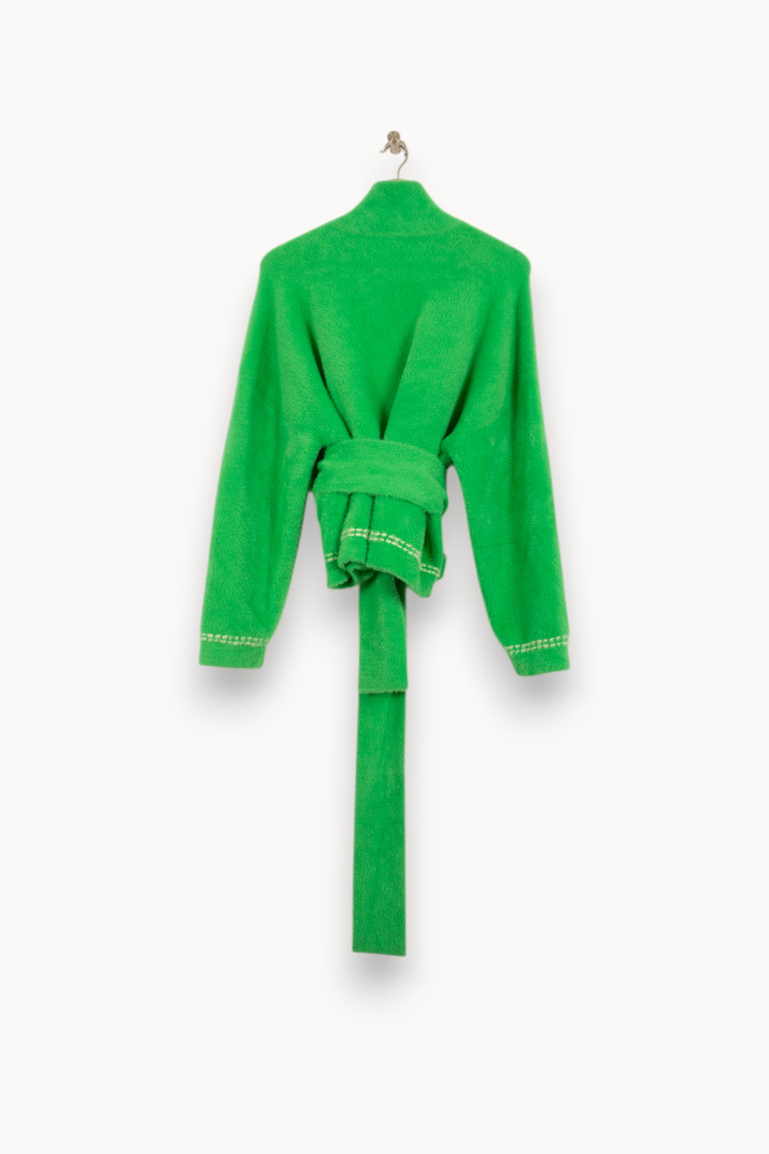 Veste Ceinturée Verte - Taille S/36 de la marque Essentiel Antwerp | GLLim0078 - Vendu par Paradigme - Image 4