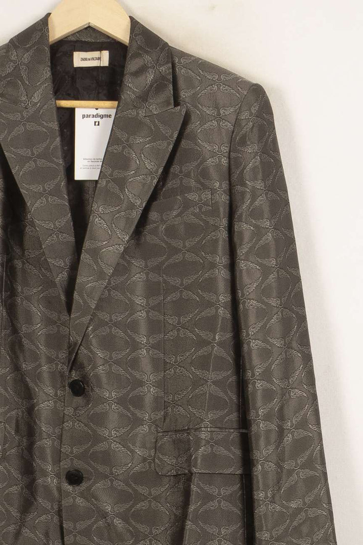 Blazer Gris - Taille L/40 de la marque Zadig&Voltaire | GLLim0146 - Vendu par Paradigme - Image 3