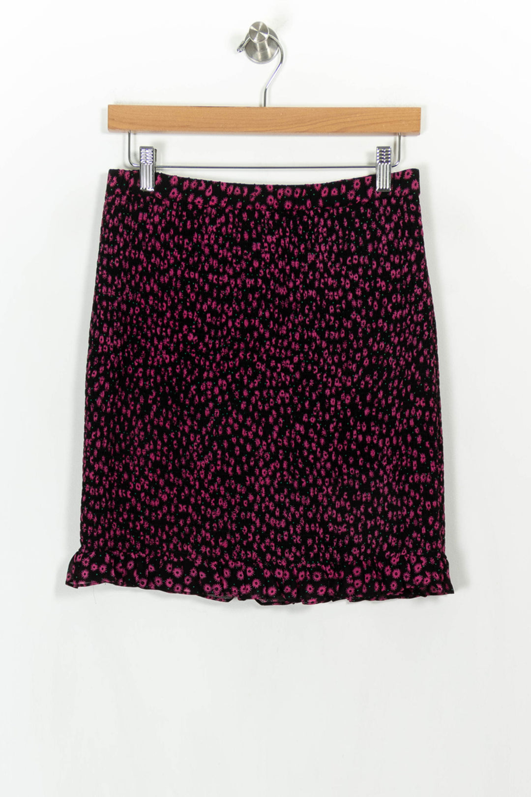 Jupe rose à motifs - Taille L/40 de la marque The Kooples | GLO0005 - Vendu par Paradigme - Image 2