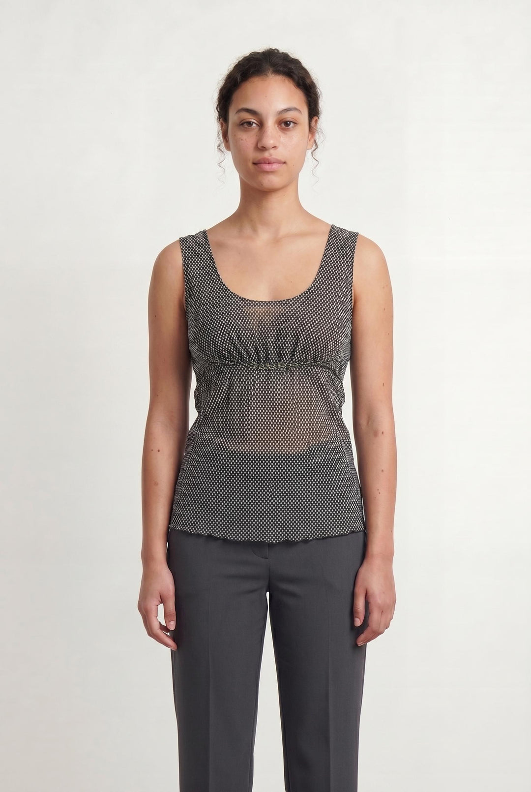 Top Noir et Blanc - Taille L/40 de la marque Maje | GLO0014 - Vendu par Paradigme - Image 1