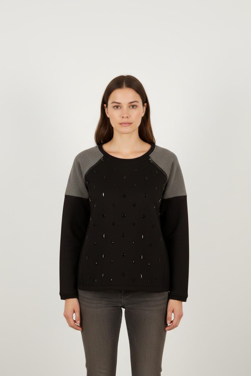 Pull noir - Taille L/40