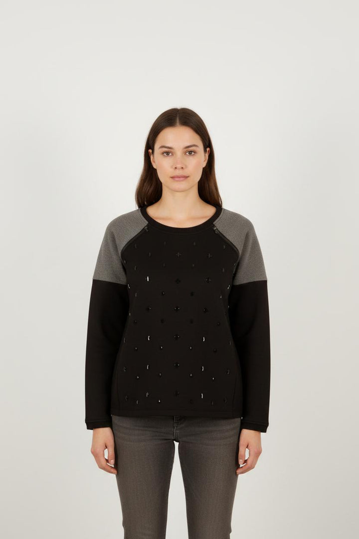 Pull noir - Taille L/40