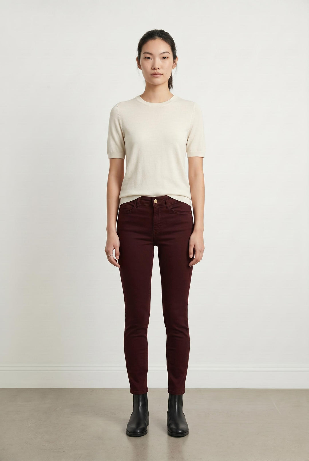 Jean Bordeaux - Taille S/36 de la marque Sézane | GLO0026 - Vendu par Paradigme - Image 1
