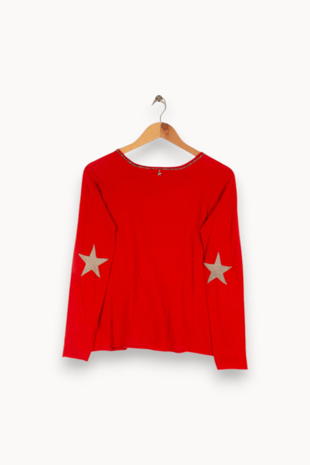 Pull rouge - Taille S/36 de la marque Sud express | GLO0068 - Vendu par Paradigme - Image 3
