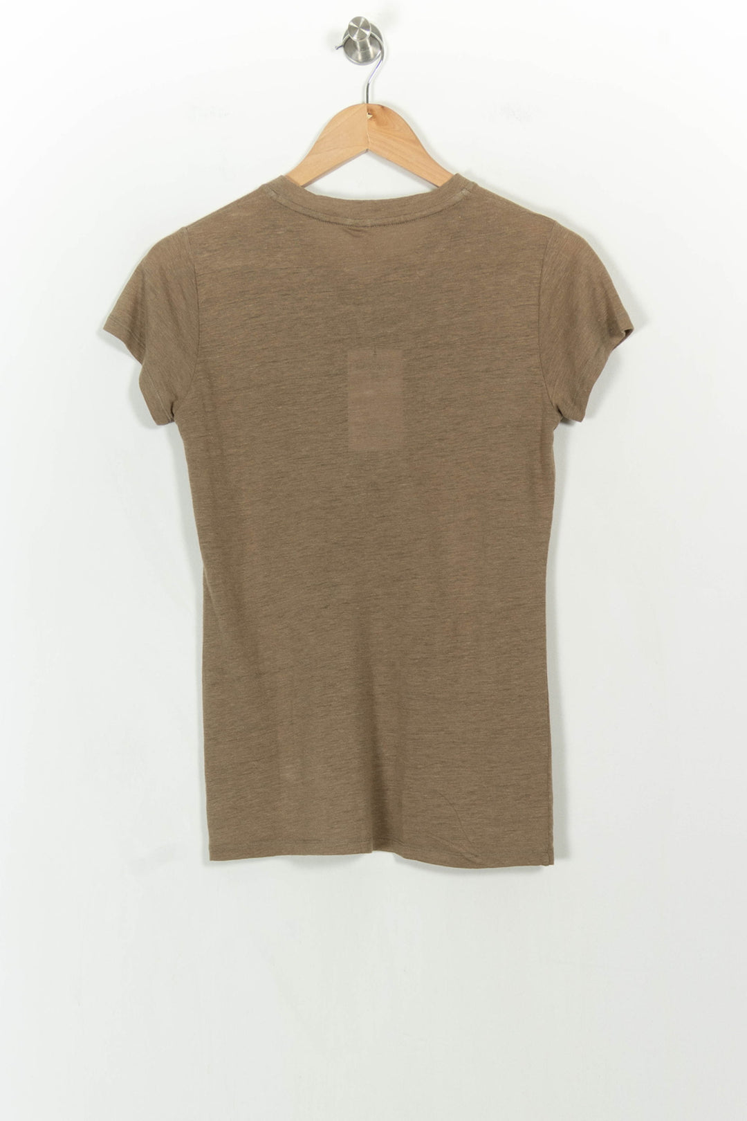 T-shirt Marron - Taille S/36 de la marque Majestic Filatures | GLO0092 - Vendu par Paradigme - Image 4