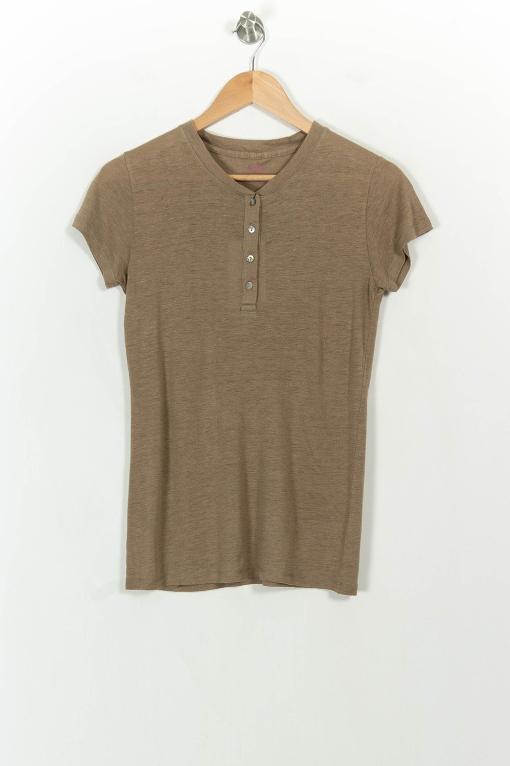 T-shirt Marron - Taille S/36 de la marque Majestic Filatures | GLO0092 - Vendu par Paradigme - Image 2