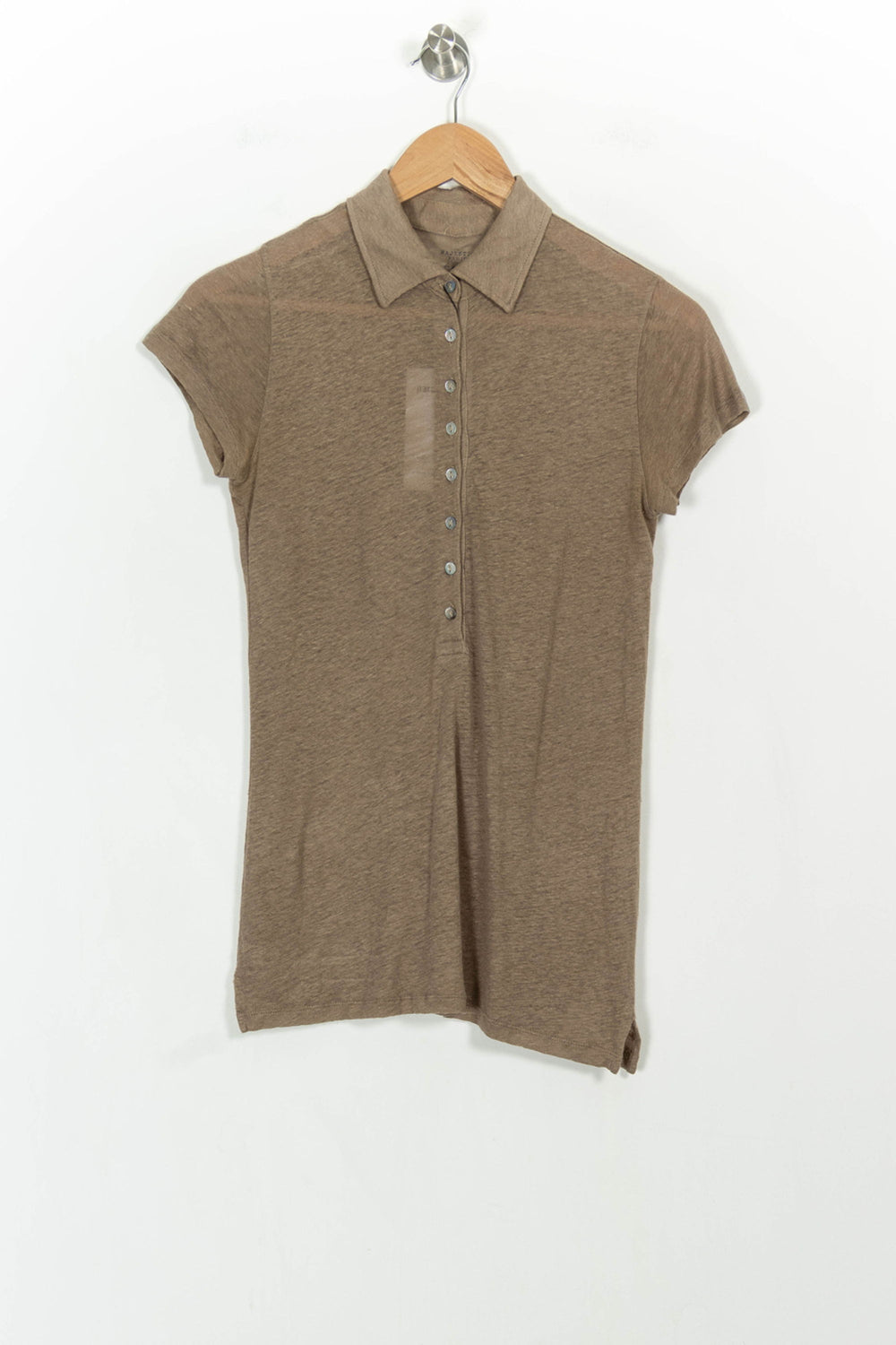 T-shirt Marron - Taille S/36 de la marque Majestic Filatures | GLO0093 - Vendu par Paradigme - Image 2