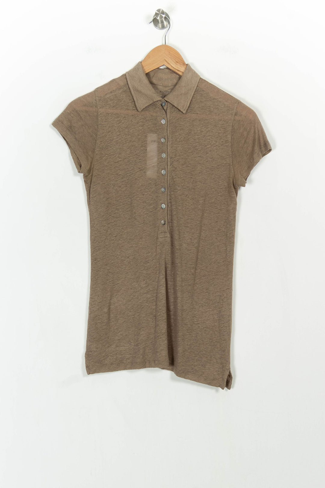 T-shirt Marron - Taille S/36 de la marque Majestic Filatures | GLO0093 - Vendu par Paradigme - Image 2