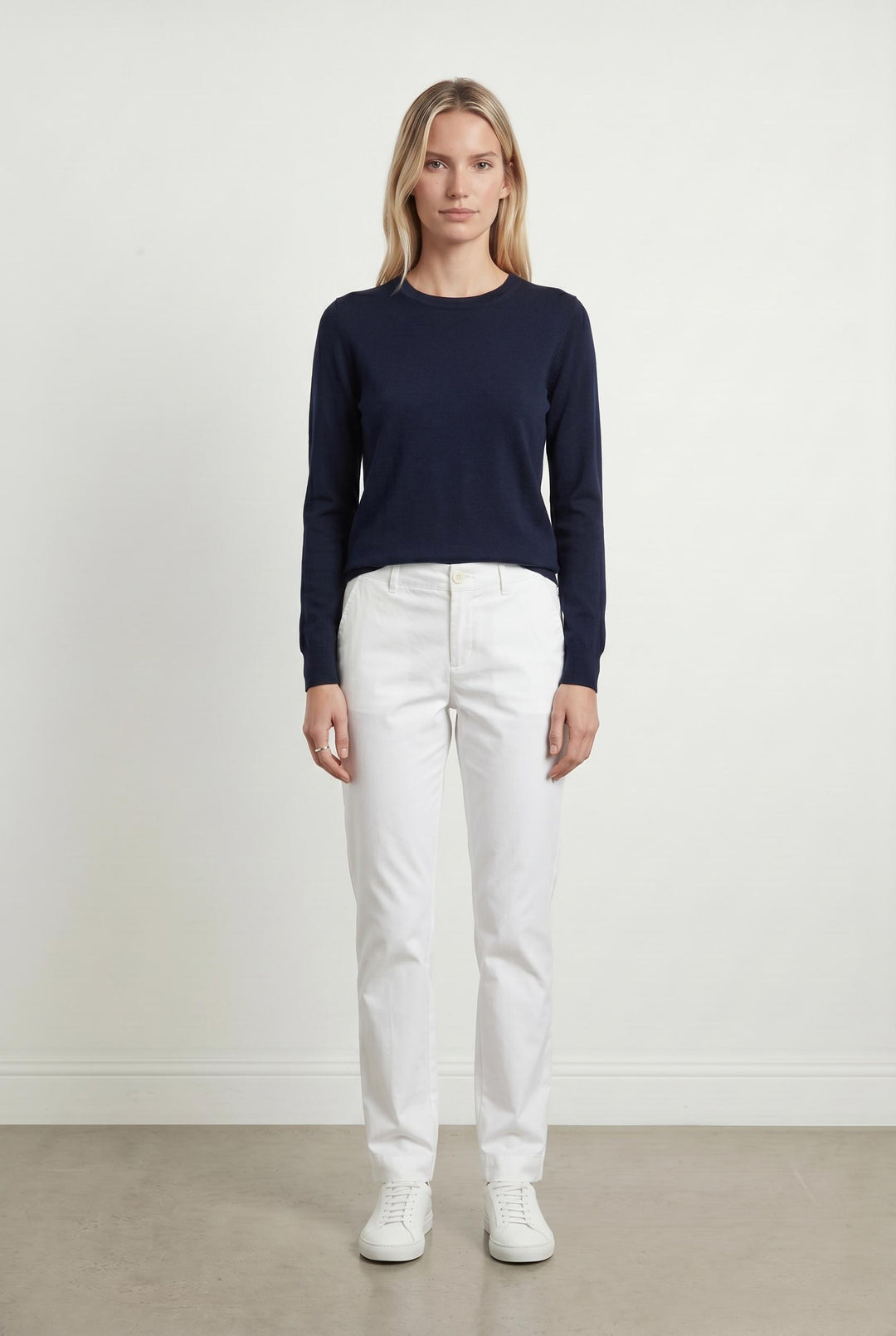 Pantalon blanc - Taille S/36 de la marque Agnès b. | GLO0102 - Vendu par Paradigme - Image 1