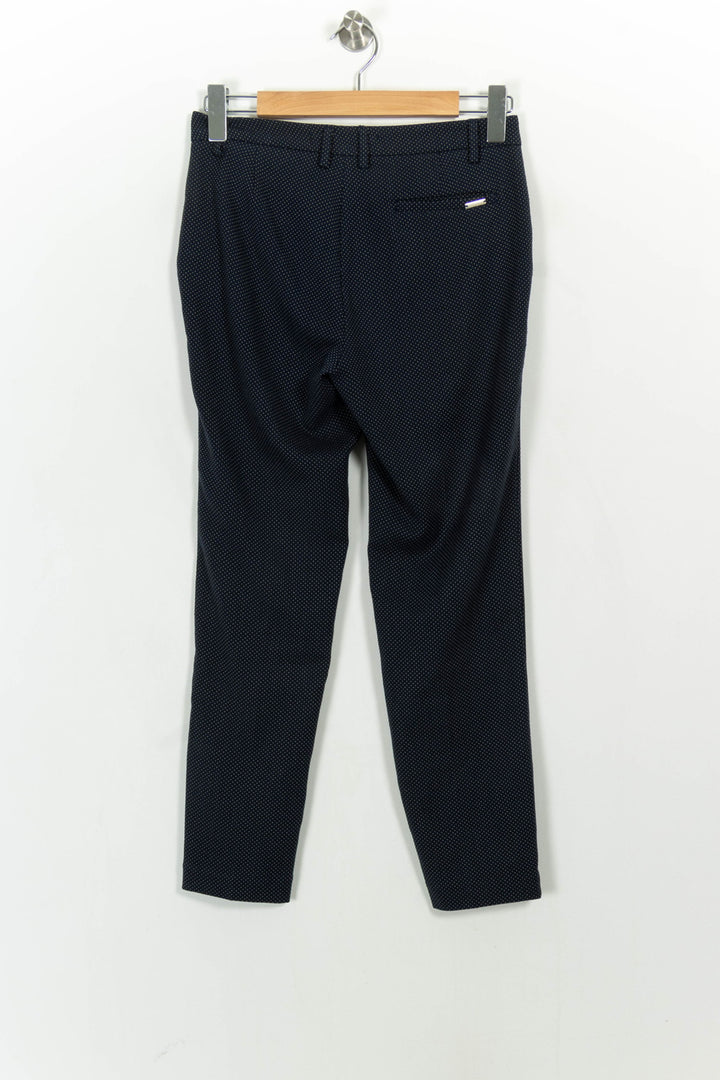 Pantalon Bleu à motifs - Taille XS/34 de la marque Sud express | GLO0104 - Vendu par Paradigme - Image 4