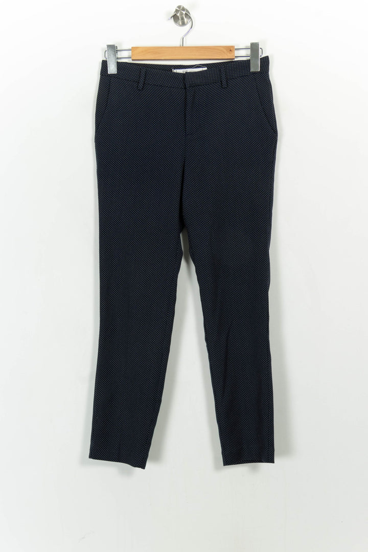 Pantalon Bleu à motifs - Taille XS/34 de la marque Sud express | GLO0104 - Vendu par Paradigme - Image 2
