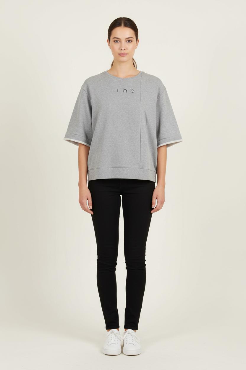 Sweatshirt Gris - Taille S/36 de la marque IRO | GLO0110 - Vendu par Paradigme - Image 1