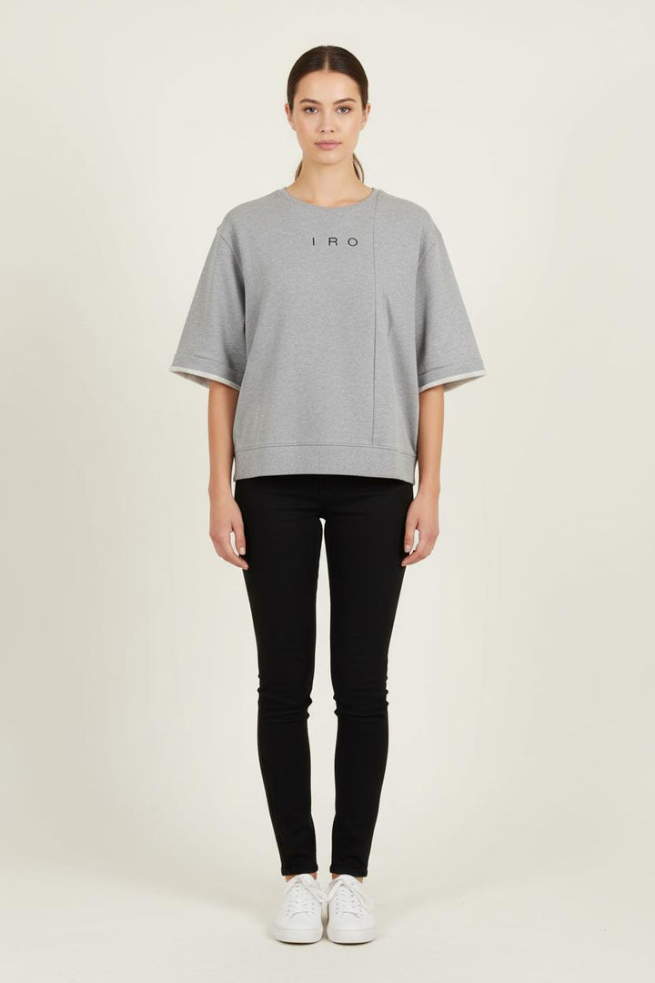 Sweatshirt Gris - Taille S/36 de la marque IRO | GLO0110 - Vendu par Paradigme - Image 1