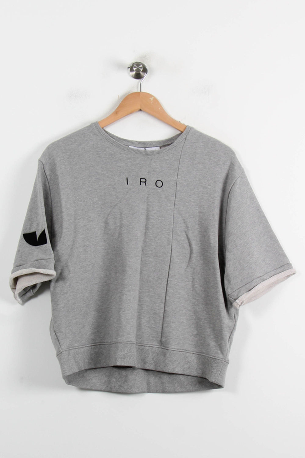 Sweatshirt Gris - Taille S/36 de la marque IRO | GLO0110 - Vendu par Paradigme - Image 2