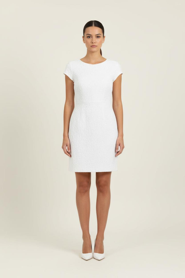Robe Courte Blanche - Taille L/40 de la marque The Kooples | GLO0111 - Vendu par Paradigme - Image 1