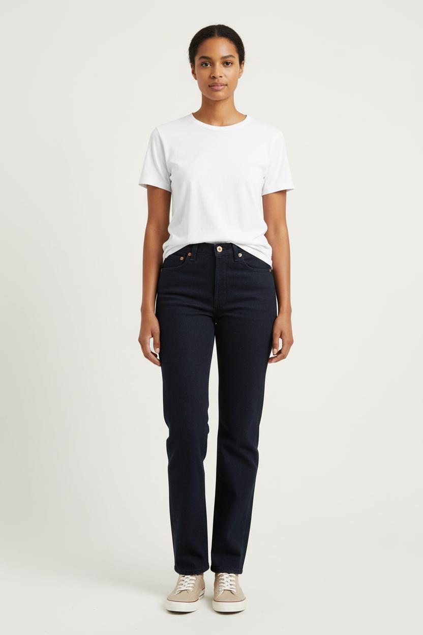 Jean Droit Bleu - Taille M/38 de la marque Levi's | GLO0115 - Vendu par Paradigme - Image 1