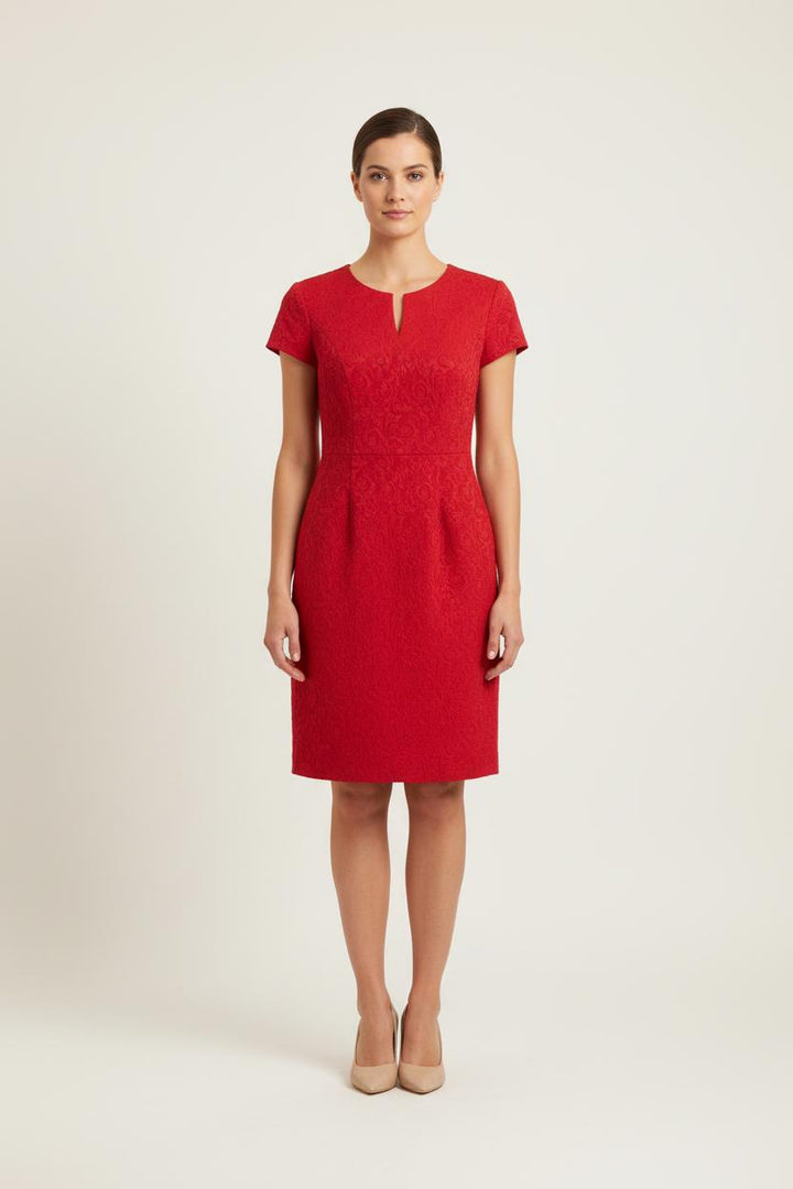 Robe Courte Rouge - Taille XL/42 de la marque The Kooples | GLO0120 - Vendu par Paradigme - Image 1