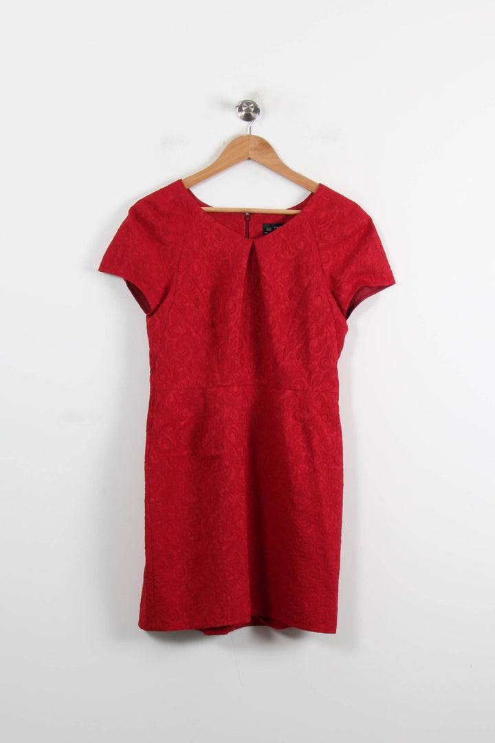 Robe Courte Rouge - Taille XL/42 de la marque The Kooples | GLO0120 - Vendu par Paradigme - Image 2