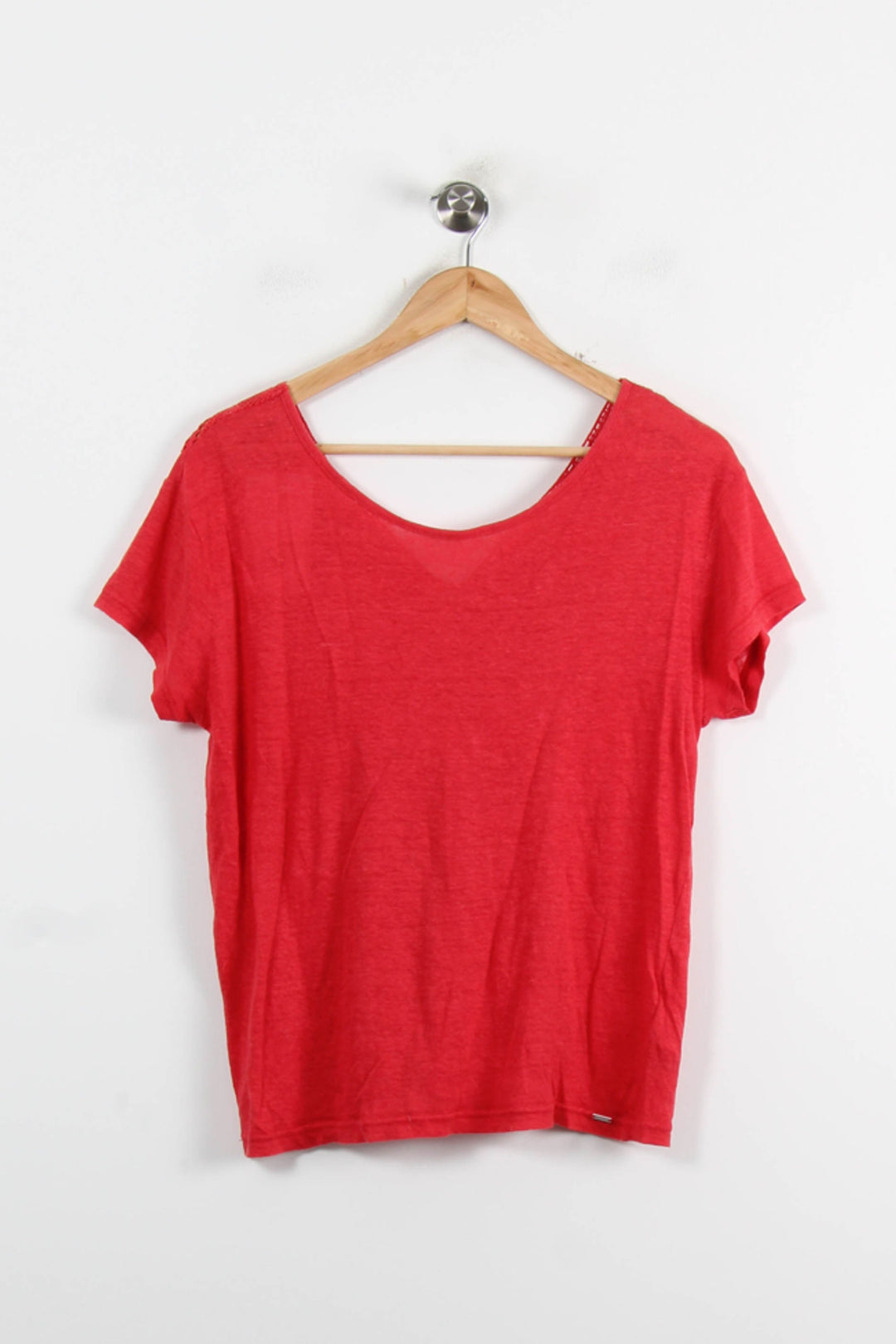 Tee-shirt Rouge - Taille L/40 de la marque IKKS | GLO0129 - Vendu par Paradigme - Image 4