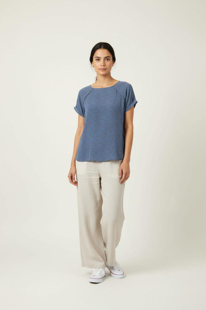 Blouse Bleue - Taille S/36 de la marque Galeries Lafayette | GLO0132 - Vendu par Paradigme - Image 1