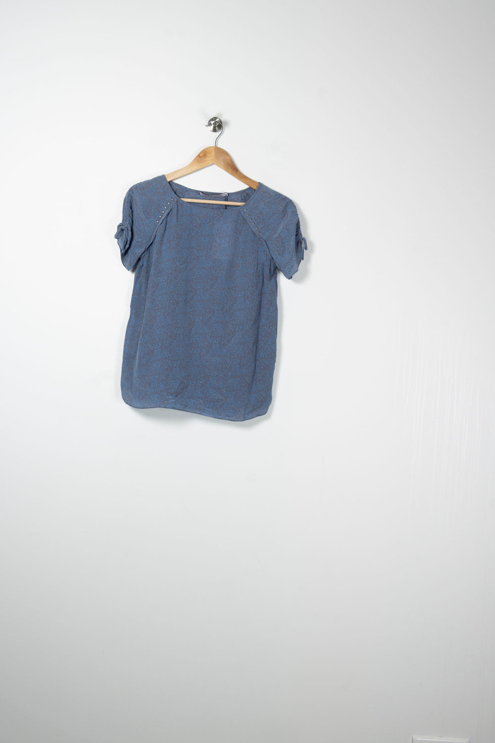 Blouse Bleue - Taille S/36 de la marque Galeries Lafayette | GLO0132 - Vendu par Paradigme - Image 2