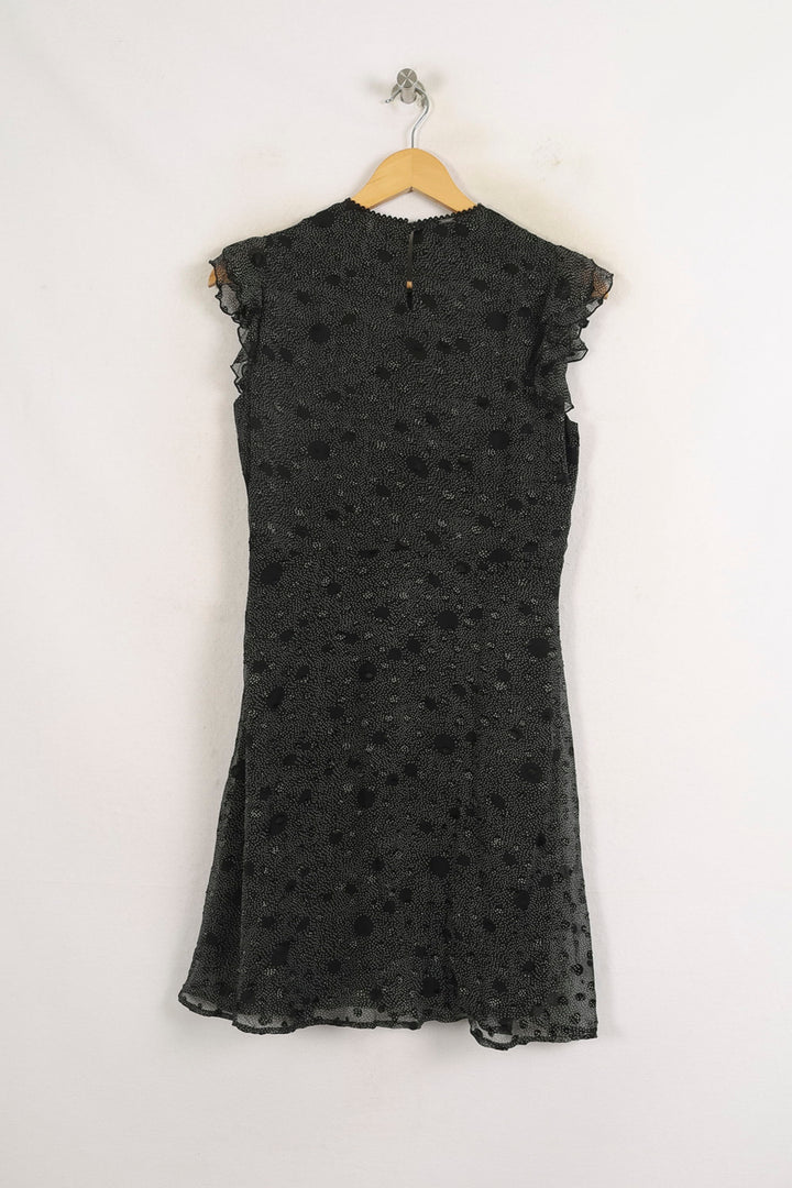 Robe Courte Noire - Taille M/38 de la marque IKKS | GLO0142 - Vendu par Paradigme - Image 4